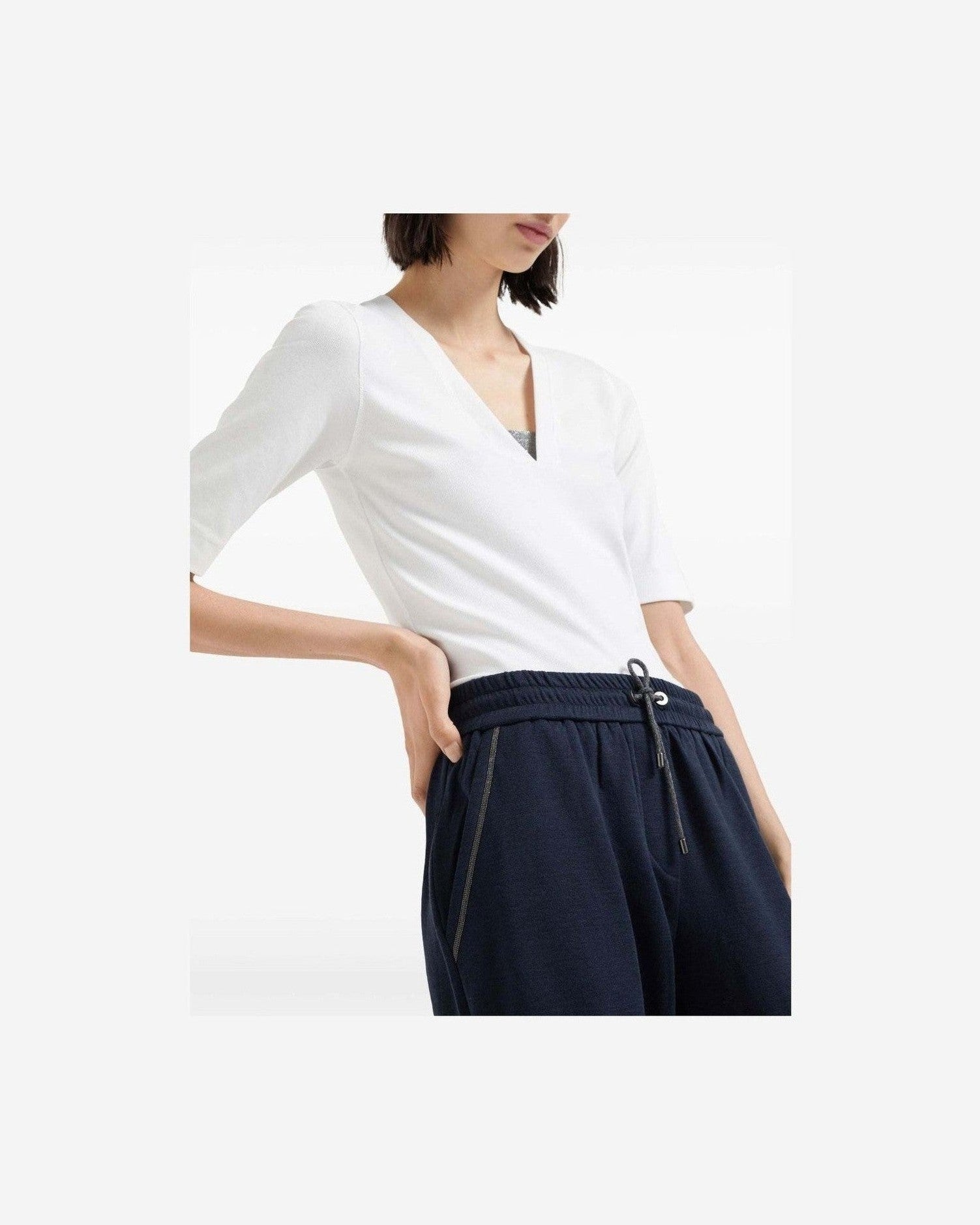 Brunello Cucinelli Blue Trouser Glam Steals