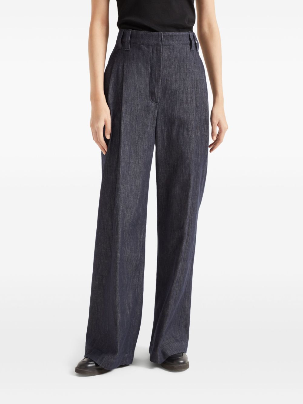 Brunello Cucinelli Blue Trouser Glam Steals
