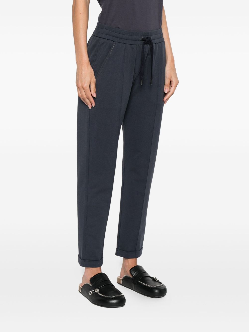 Brunello Cucinelli Blue Trouser Glam Steals