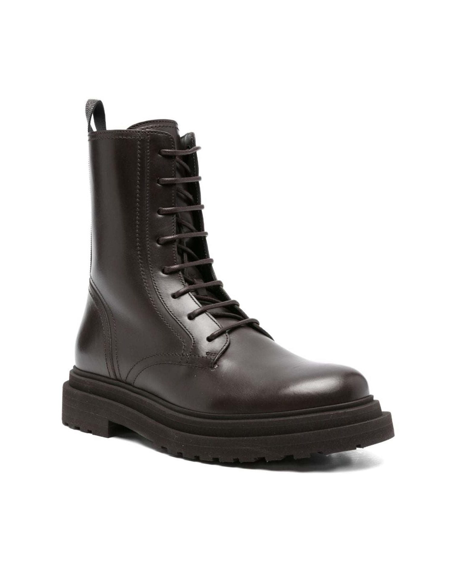 Brunello Cucinelli Brown Boots Glam Steals