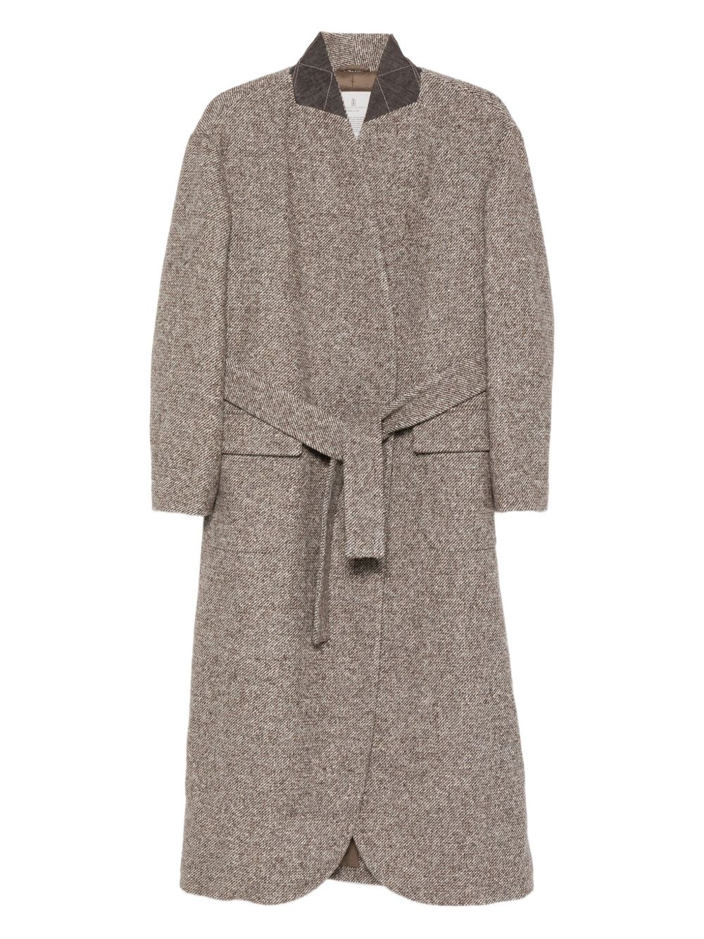 Brunello Cucinelli Brown Coat Glam Steals