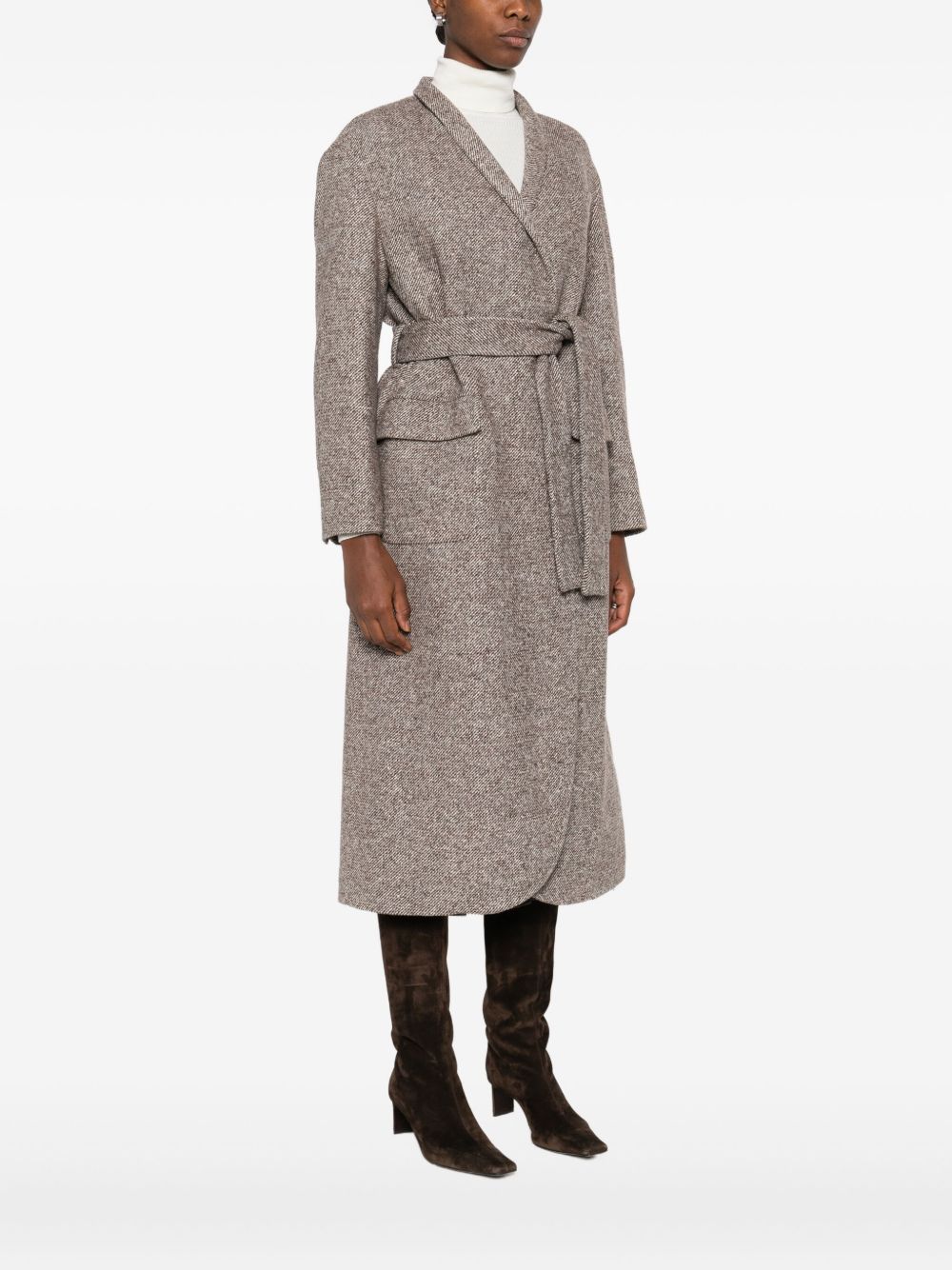Brunello Cucinelli Brown Coat Glam Steals