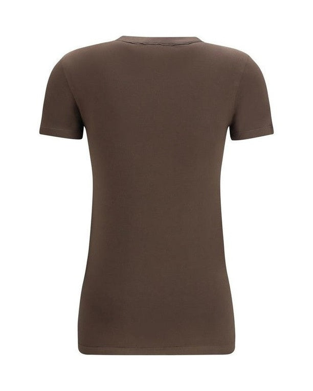 Brunello Cucinelli Brown Cotton T-shirt