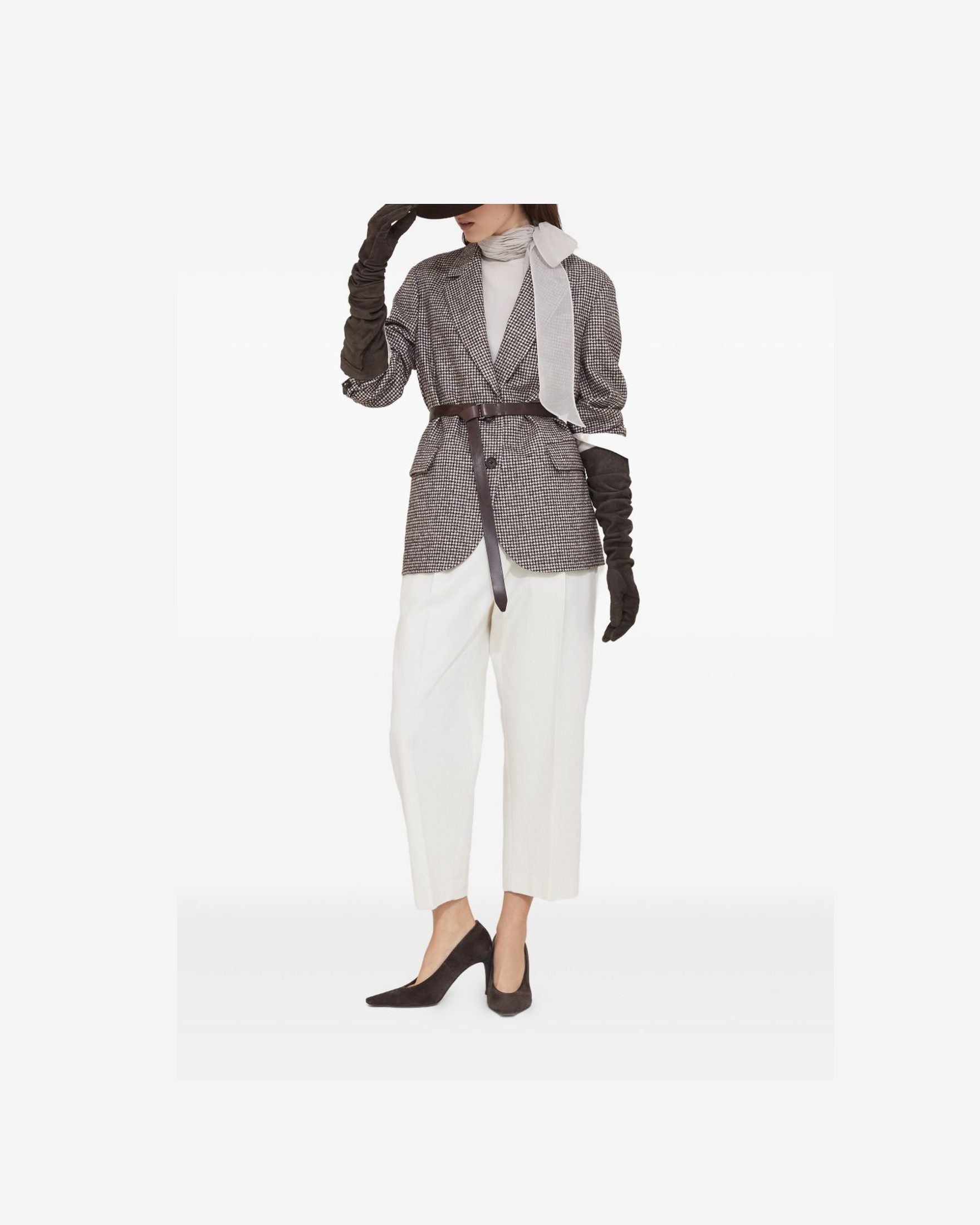 Brunello Cucinelli Brown Jacket Glam Steals