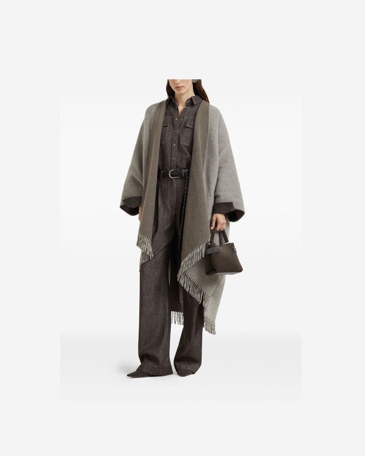 Brunello Cucinelli Brown Jacket Glam Steals
