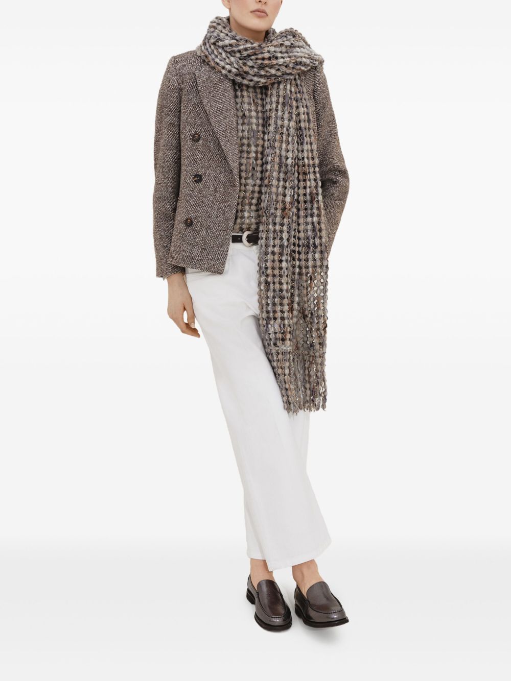 Brunello Cucinelli Brown Jacket Glam Steals