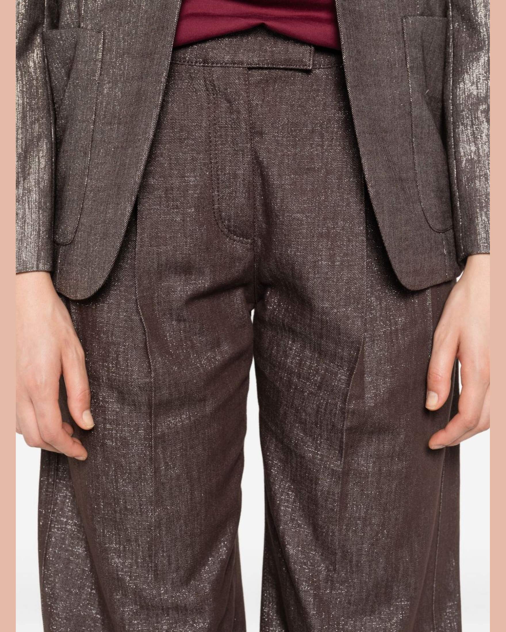 Brunello Cucinelli Brown Jeans Glam Steals