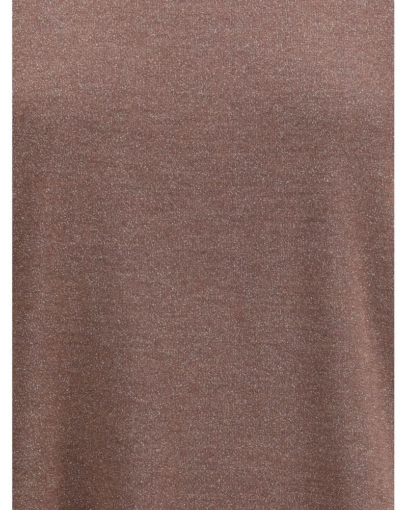 Brunello Cucinelli Brown Nylon T-Shirt