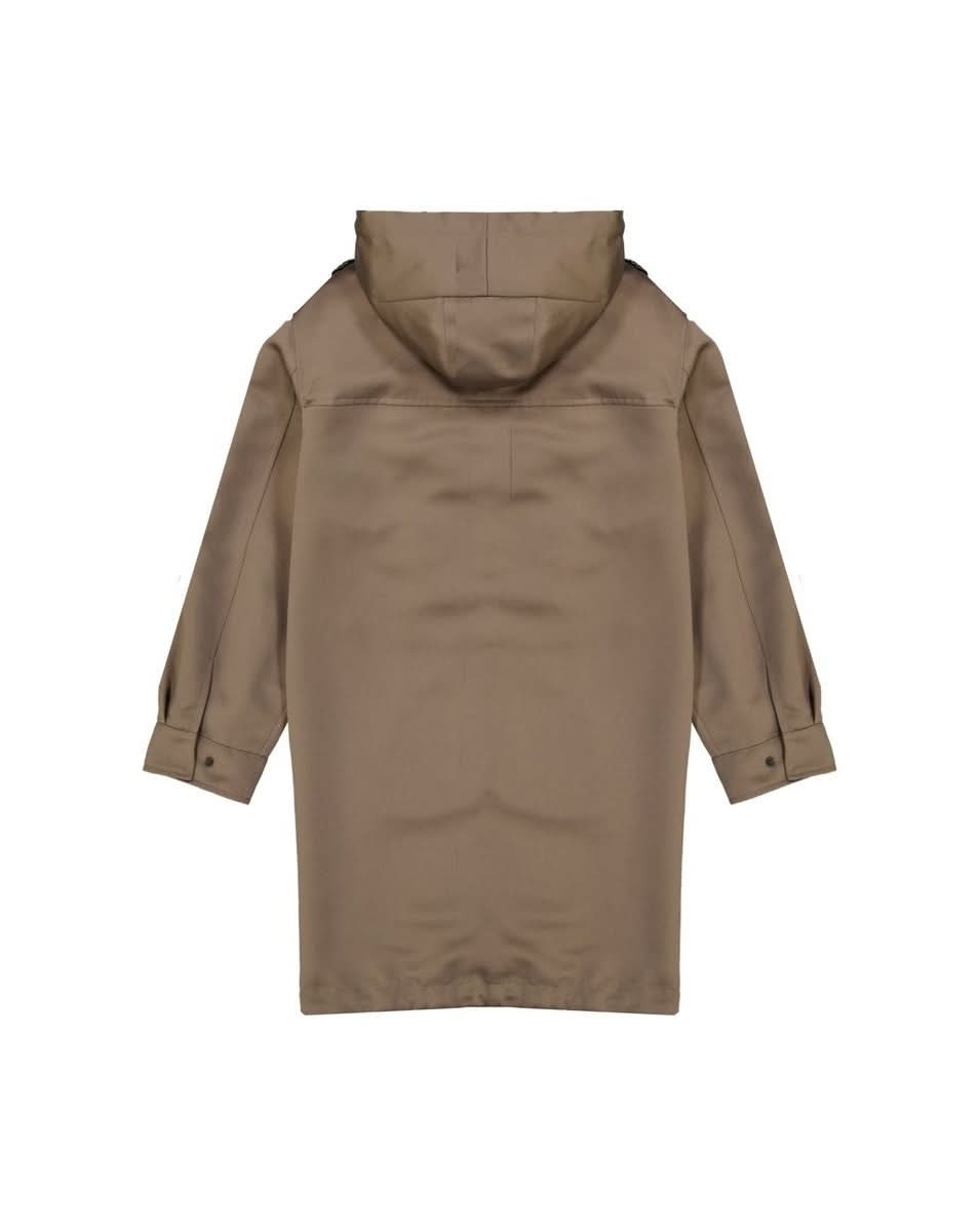 Brunello Cucinelli Brown Polyester Parka Parkas