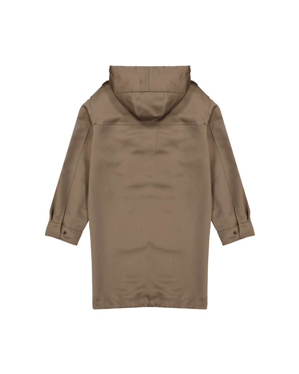 Brunello Cucinelli Brown Polyester Parka Glam Steals