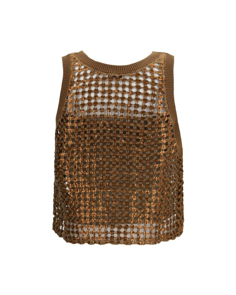 Brunello Cucinelli Brown Silk Blouse Glam Steals