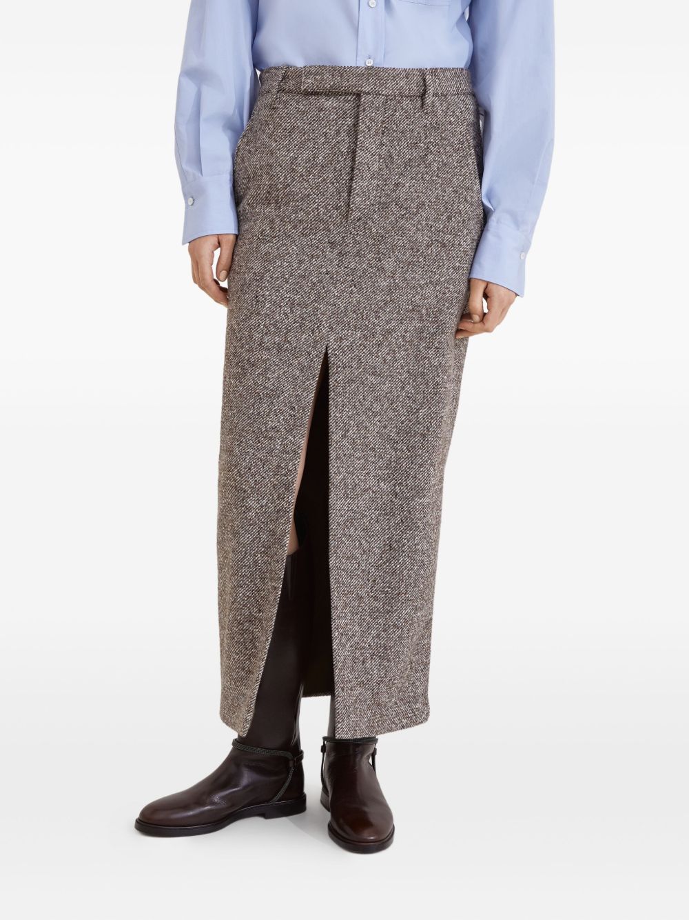 Brunello Cucinelli Brown Skirt Glam Steals