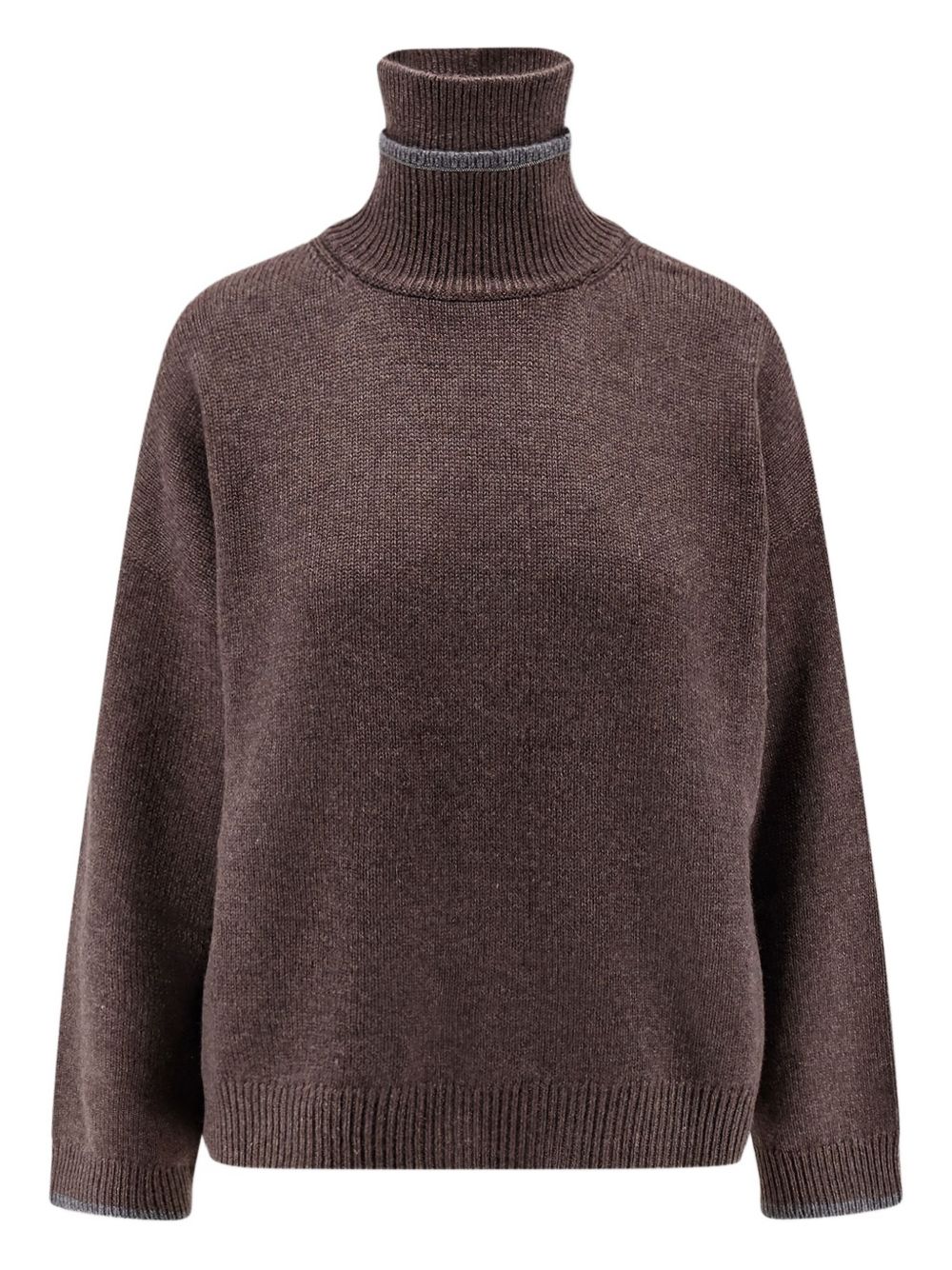 Brunello Cucinelli Brown Sweater Glam Steals