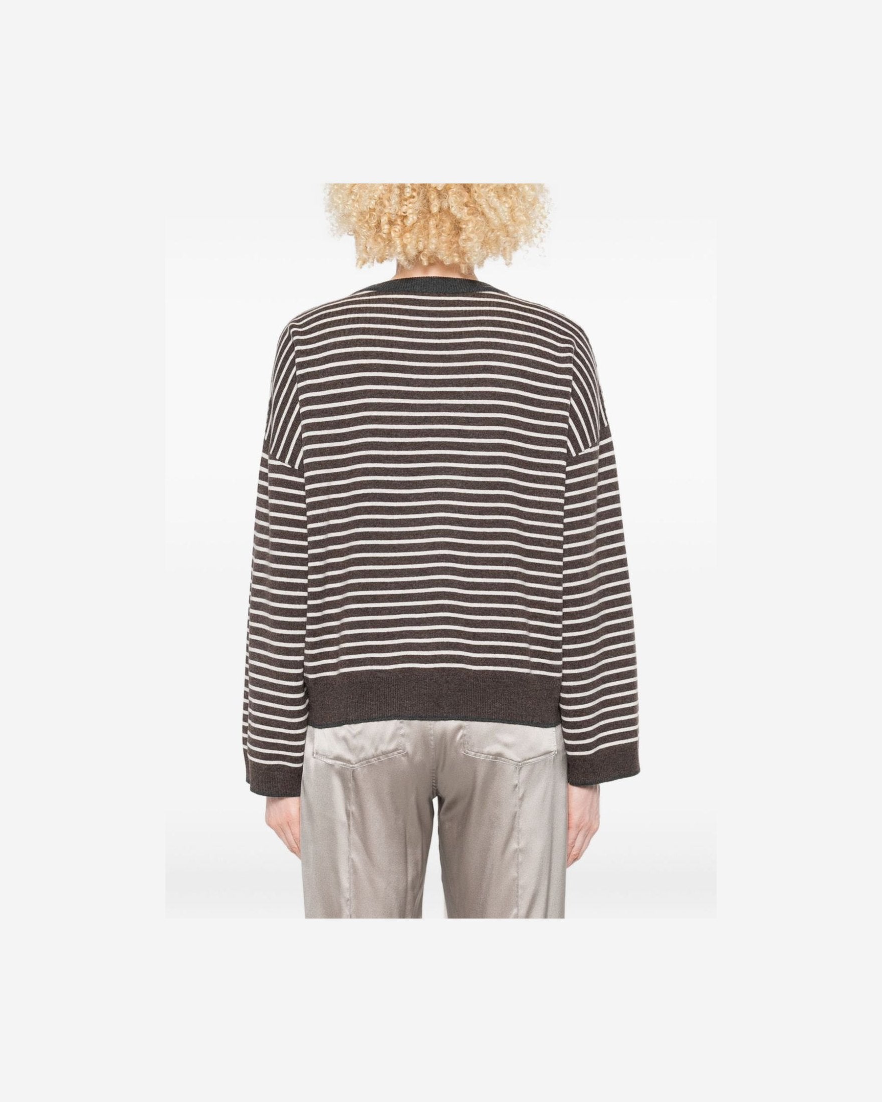 Brunello Cucinelli Brown Sweater Glam Steals