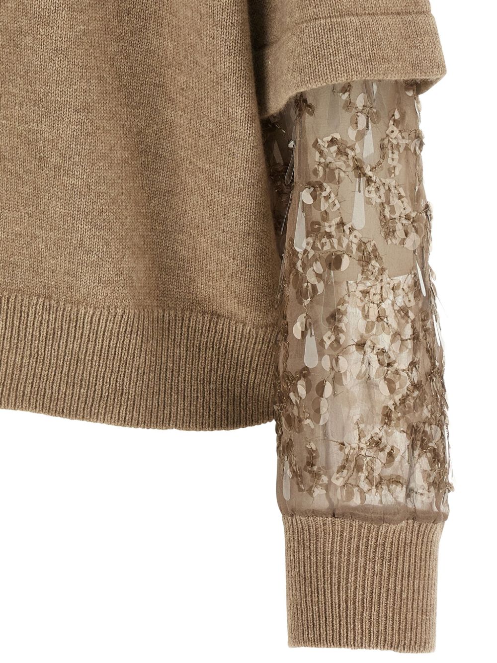 Brunello Cucinelli Brown Sweater Glam Steals