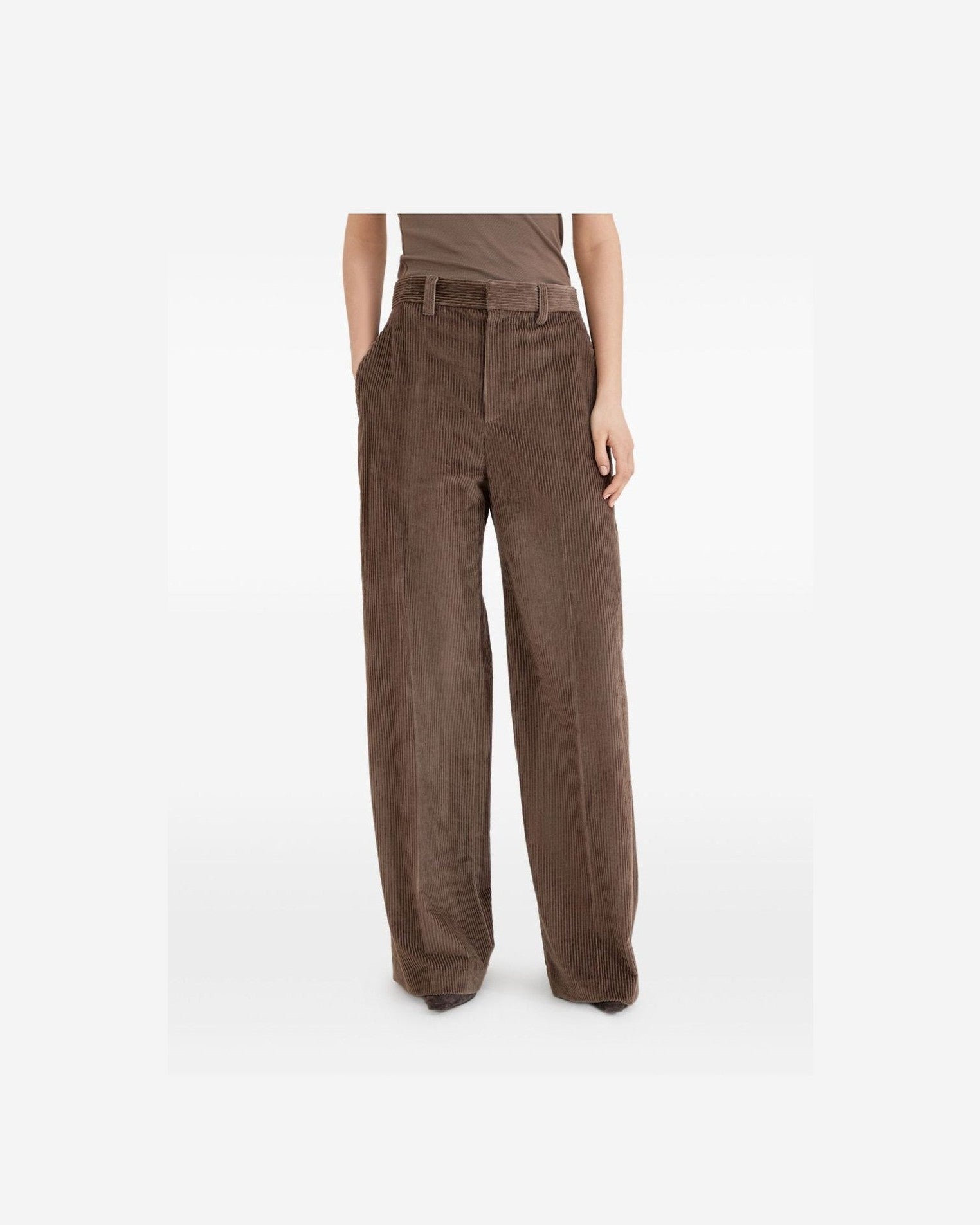 Brunello Cucinelli Brown Trouser Glam Steals