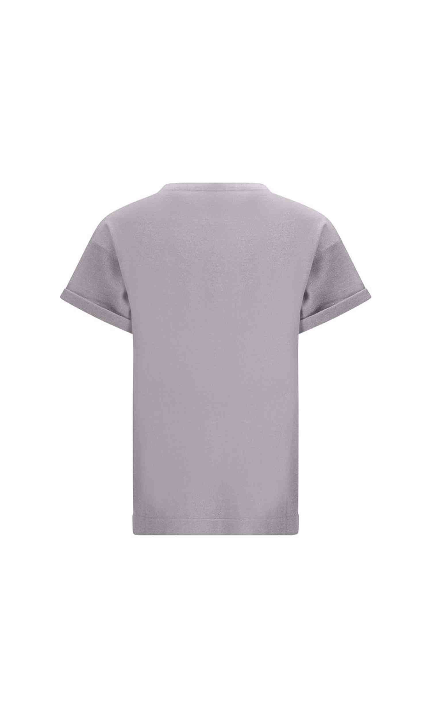 Brunello Cucinelli Cashmere Glitter T-Shirt Glam Steals