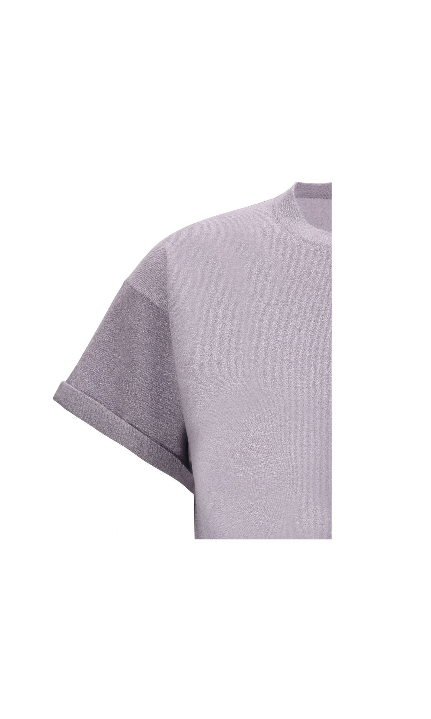 Brunello Cucinelli Cashmere Glitter T-Shirt Glam Steals