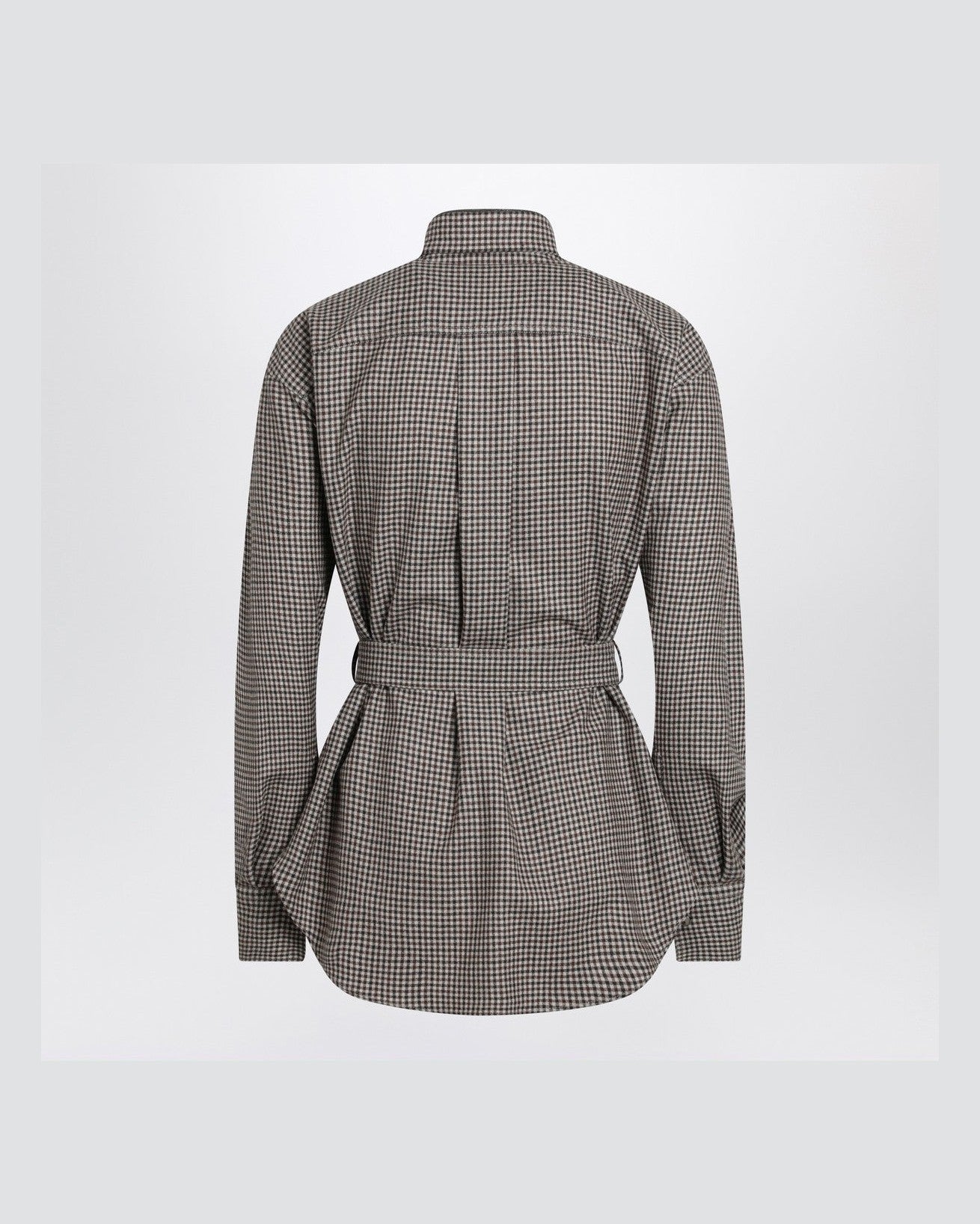 Brunello Cucinelli Check Pattern Shirt Glam Steals