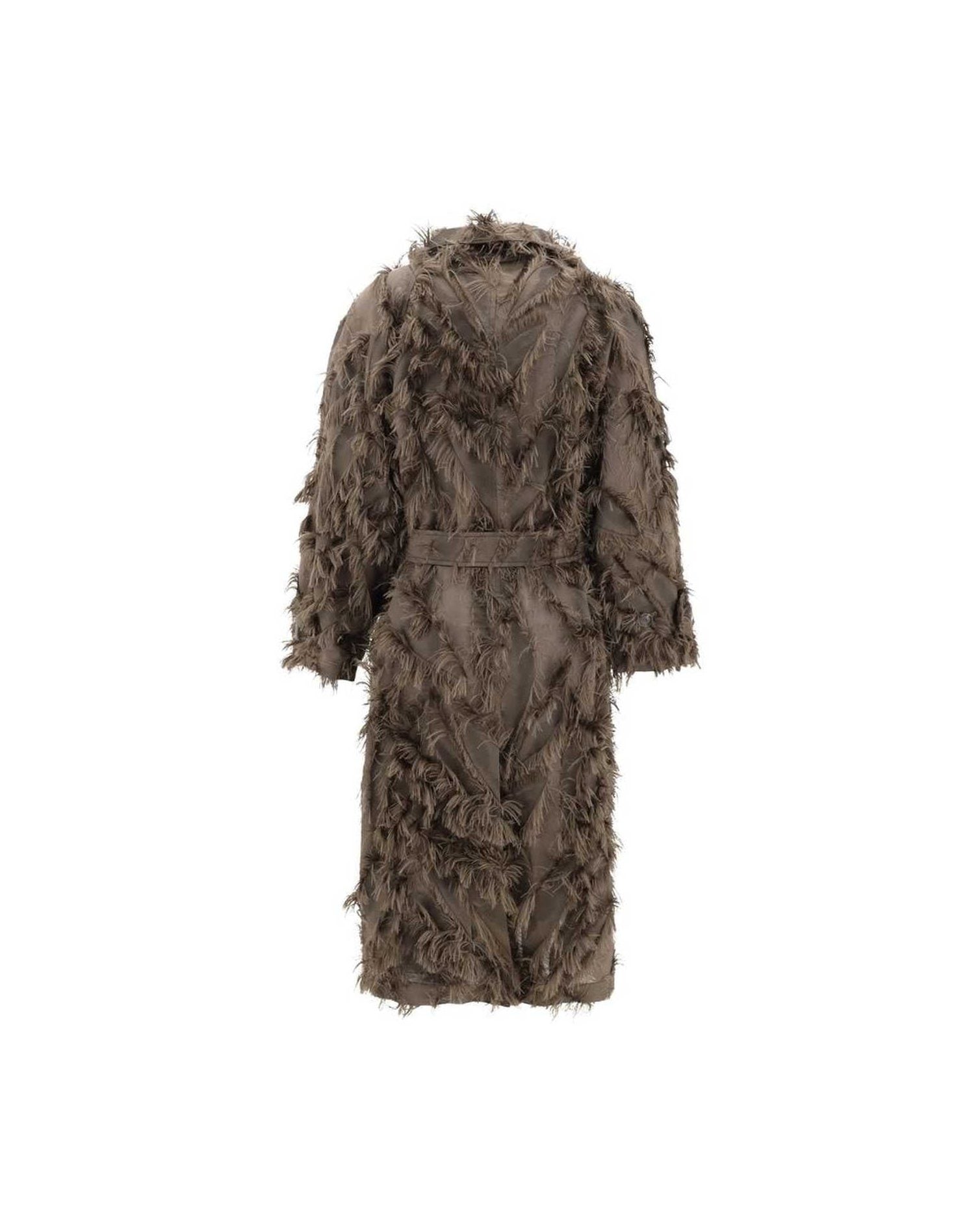Brunello Cucinelli Coat With Fur Details Glam Steals