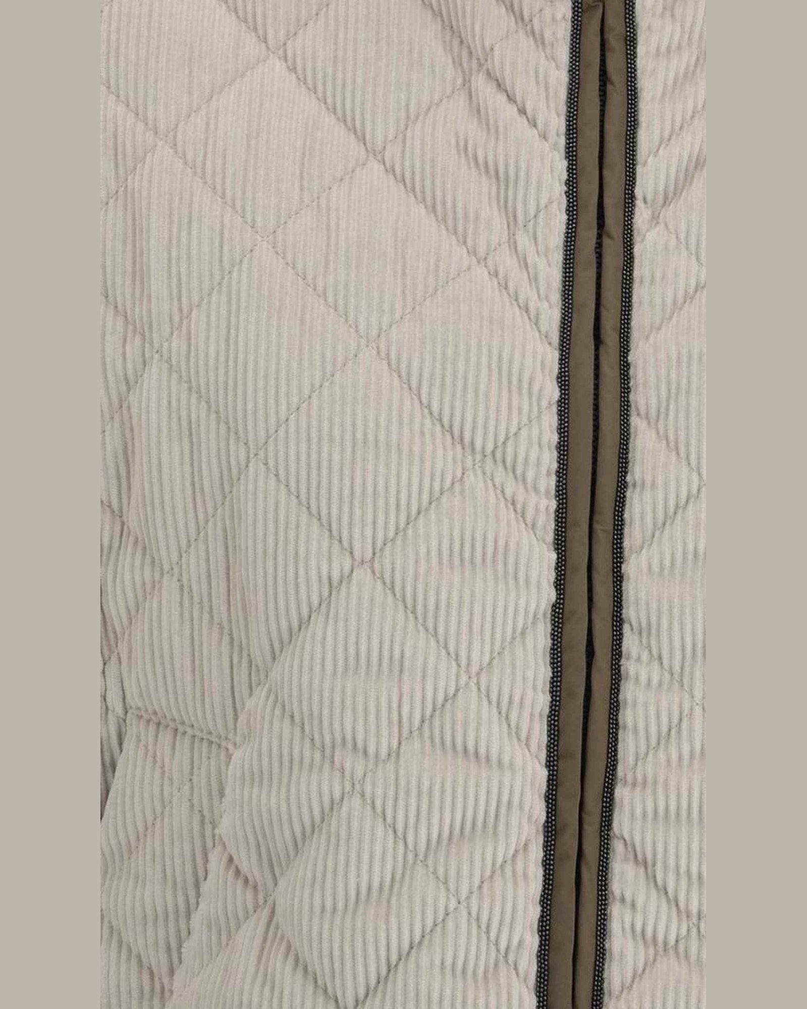 Brunello Cucinelli Corduroy Quilted Jacket Glam Steals