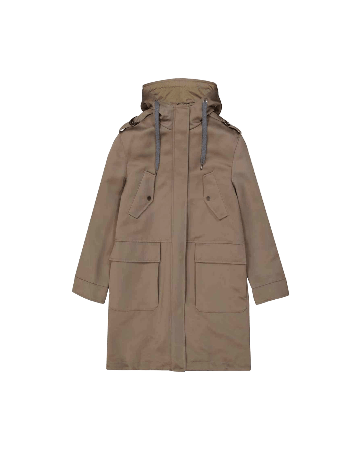 Brunello Cucinelli Cotton Blend Parka Glam Steals