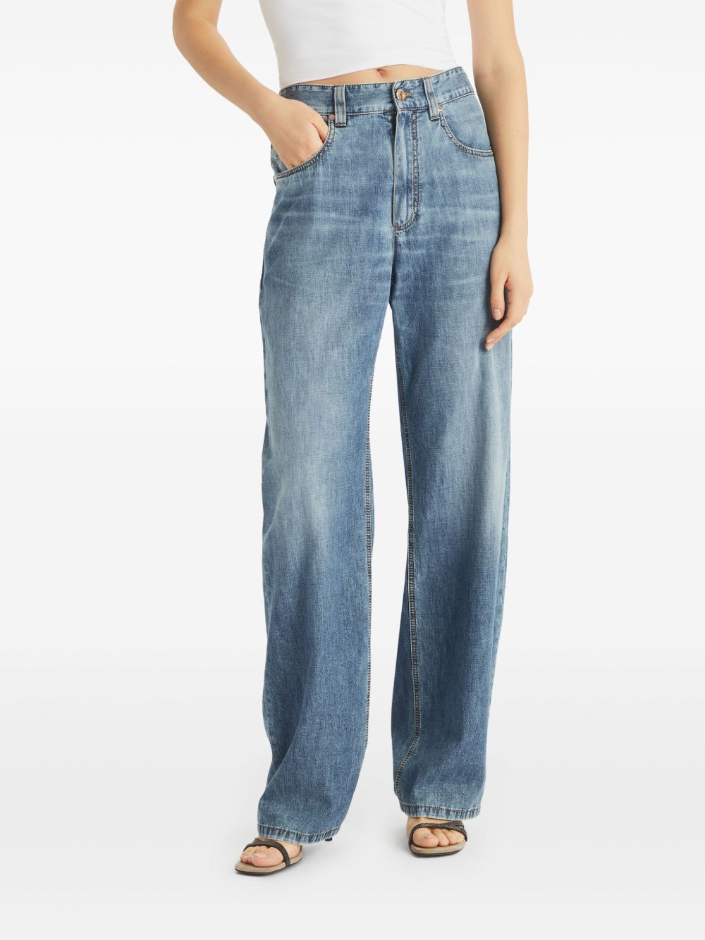 Brunello Cucinelli Cotton Boyfriend Jeans Glam Steals