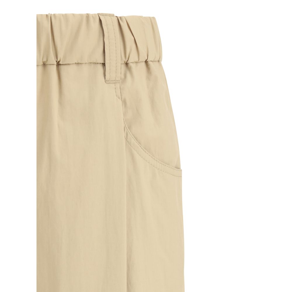 Brunello Cucinelli Cotton Elasticated Pant Glam Steals
