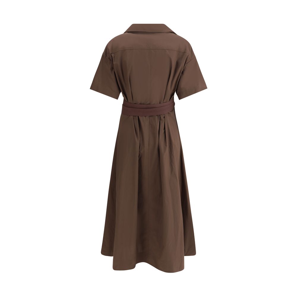 Brunello Cucinelli Cotton Long Dress Glam Steals