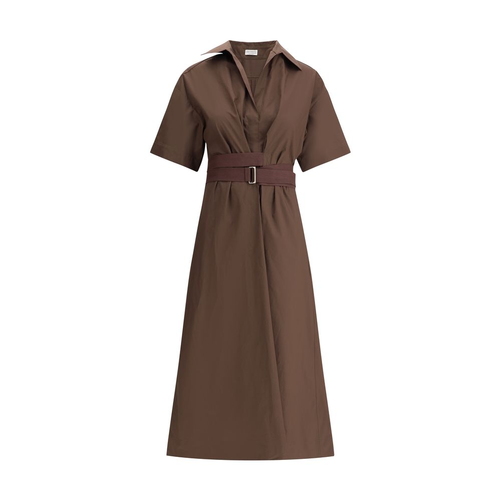 Brunello Cucinelli Cotton Long Dress Glam Steals