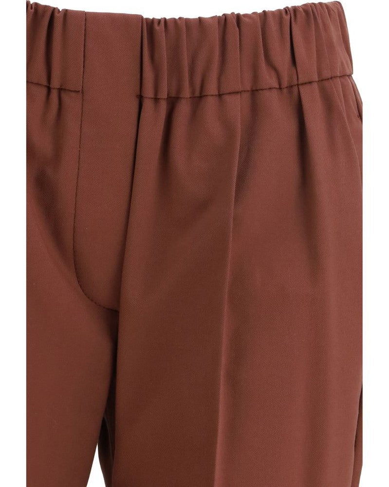Brunello Cucinelli Cotton Pant Trousers
