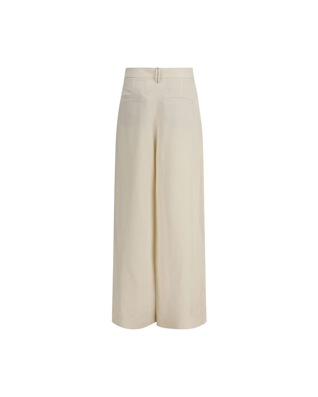 Brunello Cucinelli Cream Viscose Pant Glam Steals