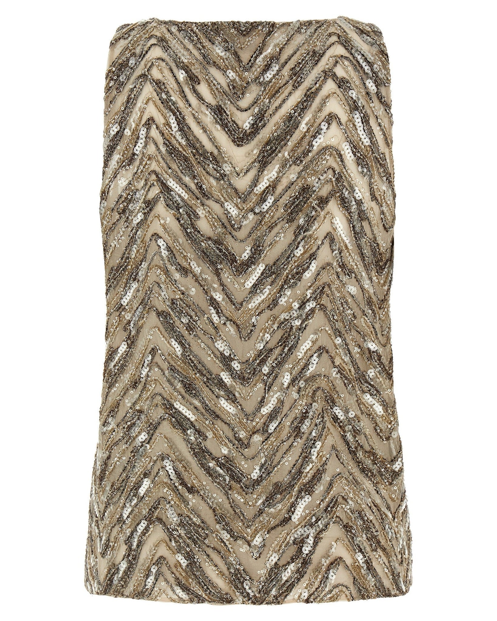 Brunello Cucinelli Dazzling Chevron Embroidery Top Glam Steals