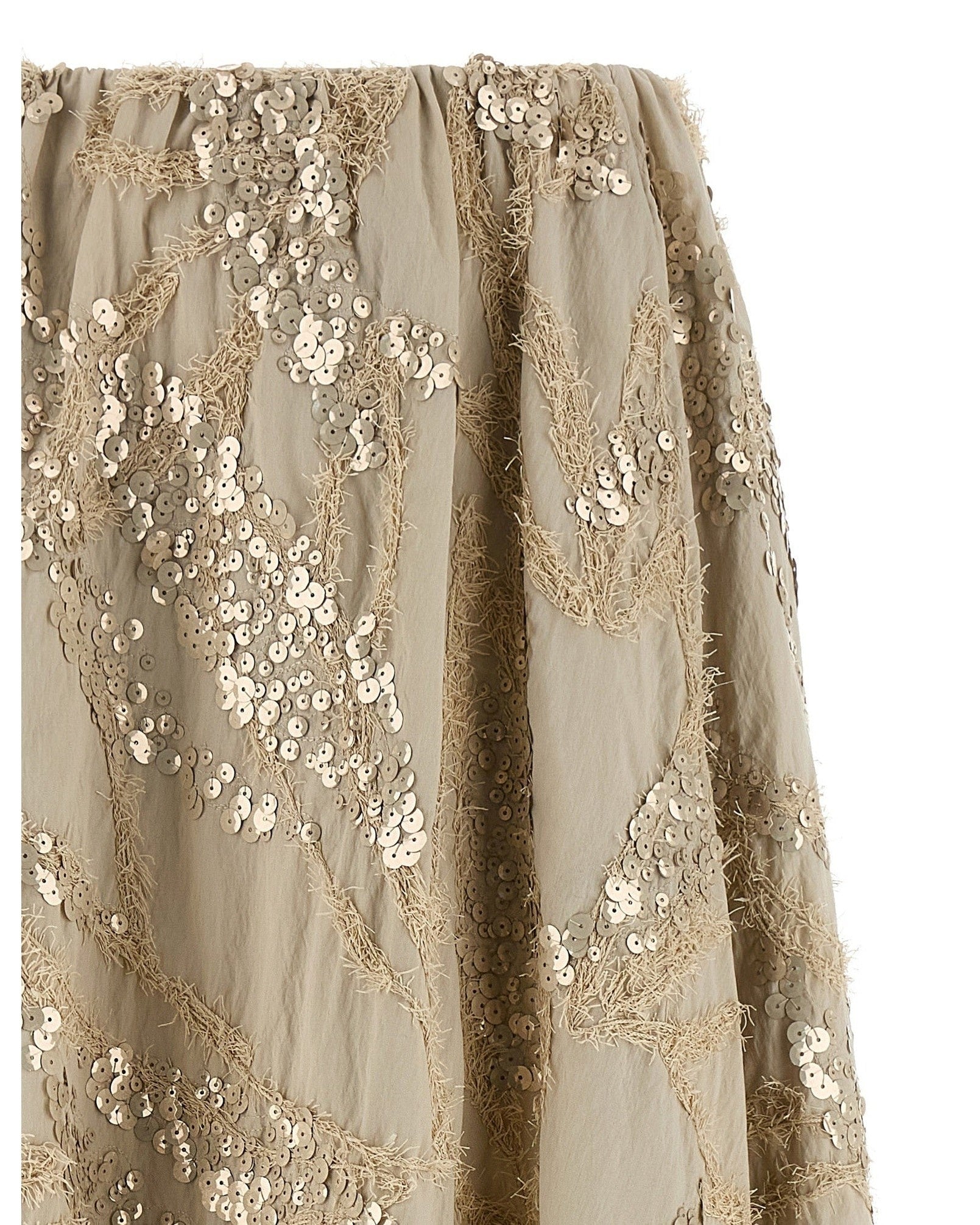 Brunello Cucinelli Dazzling Seabed Embroidery Skirt Glam Steals