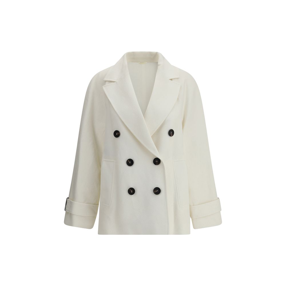 Brunello Cucinelli Double-Breasted Jacket Glam Steals