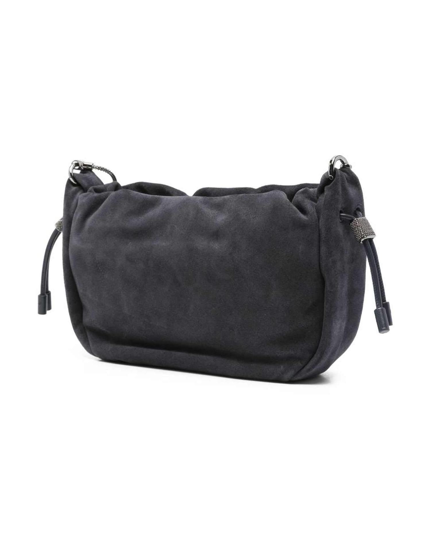 Brunello Cucinelli Drawstring Chain Strap Cross Body Bag Glam Steals