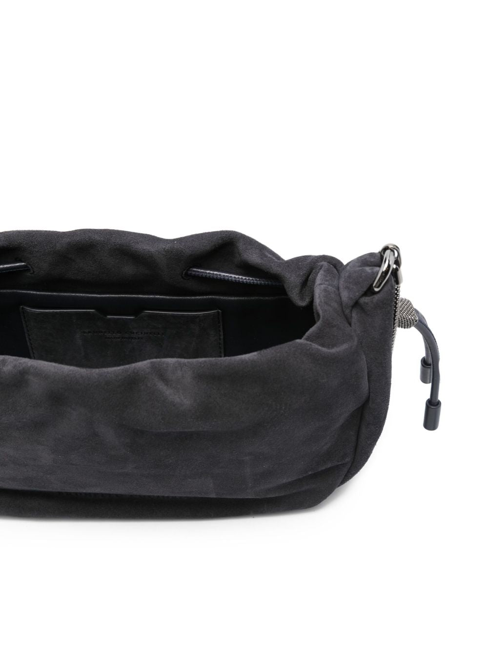 Brunello Cucinelli Drawstring Chain Strap Cross Body Bag Glam Steals