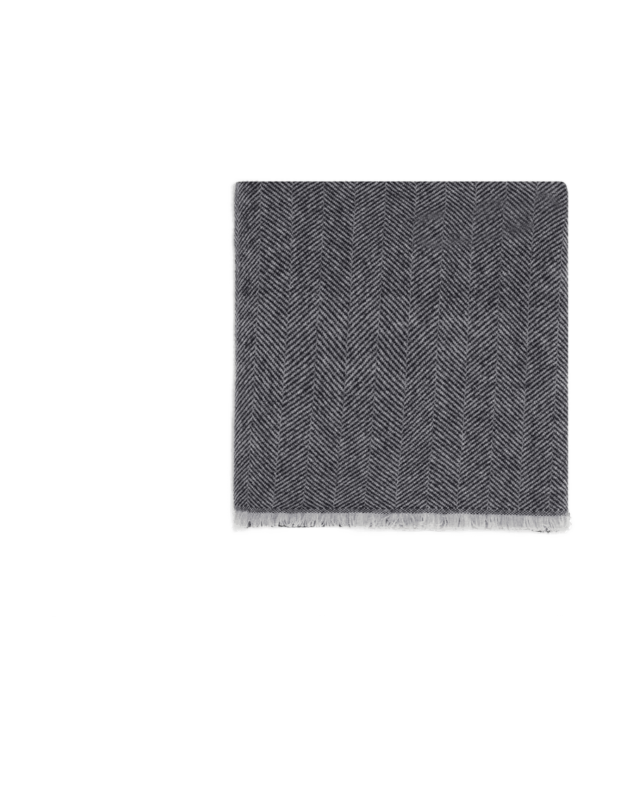 Brunello Cucinelli Gray Cashmere Scarf Glam Steals