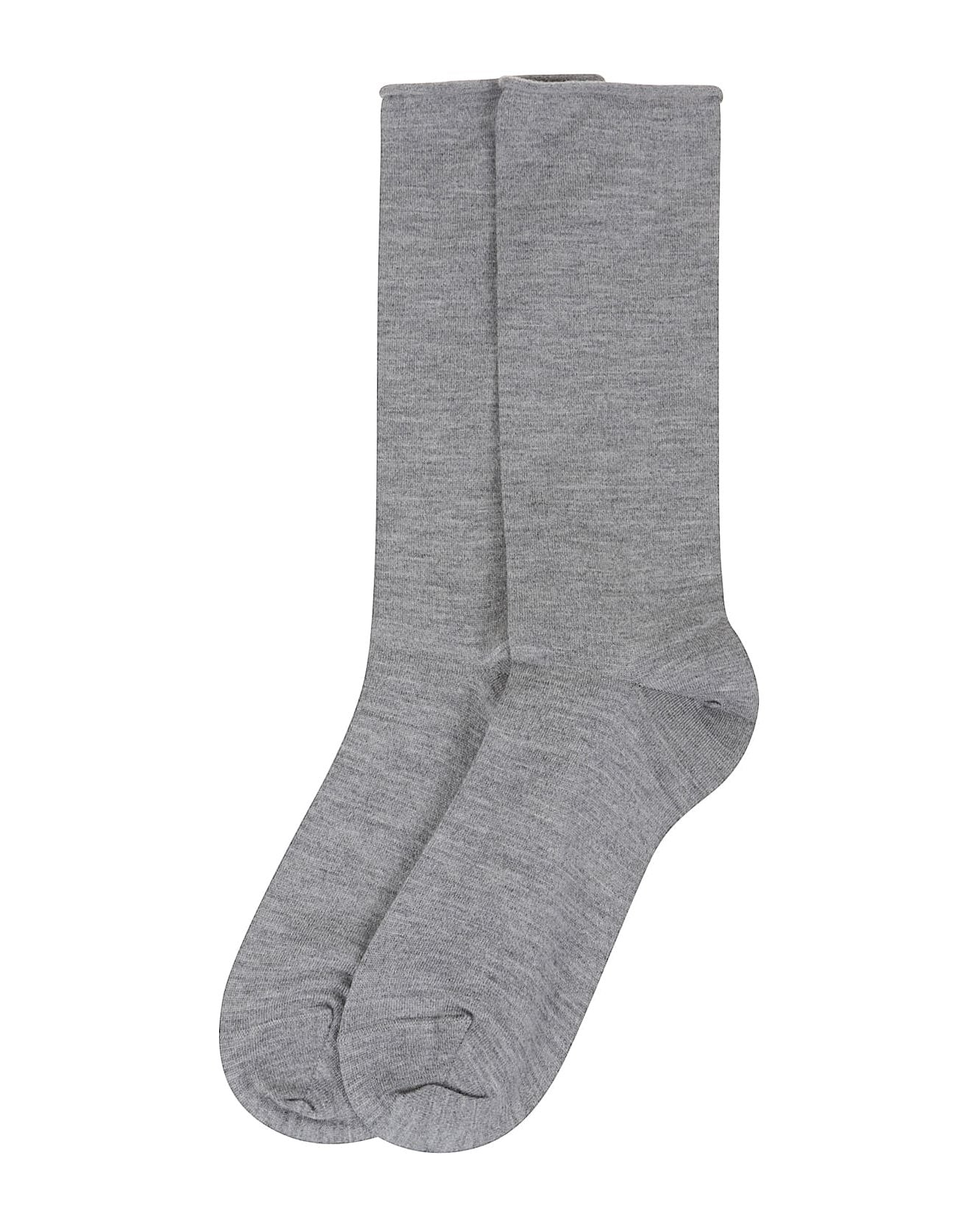 Brunello Cucinelli Gray Cashmere Socks Glam Steals
