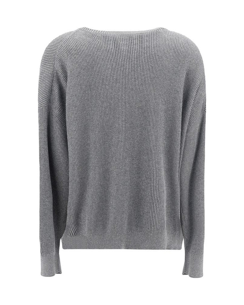 Brunello Cucinelli Gray Cotton Sweatshirt Glam Steals