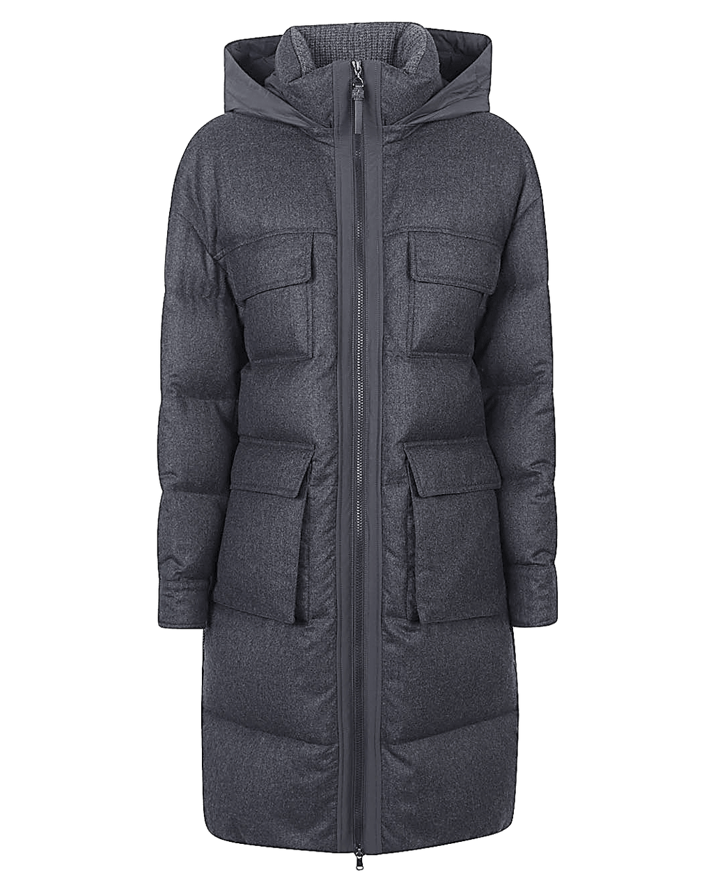 Brunello Cucinelli Grey Coat Glam Steals
