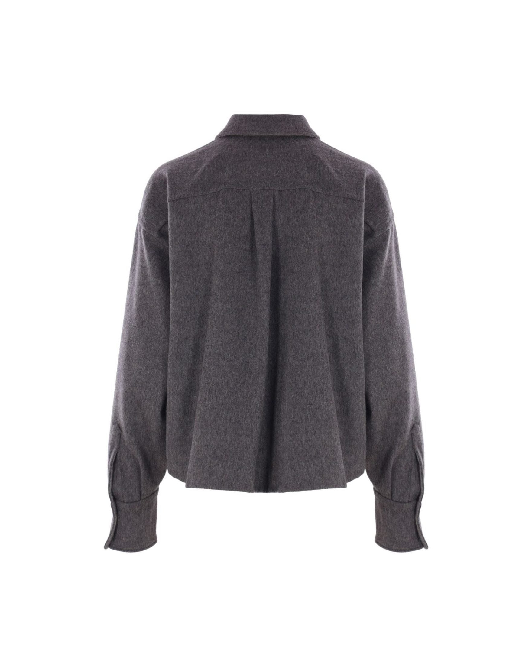 Brunello Cucinelli Grey Shirt Glam Steals