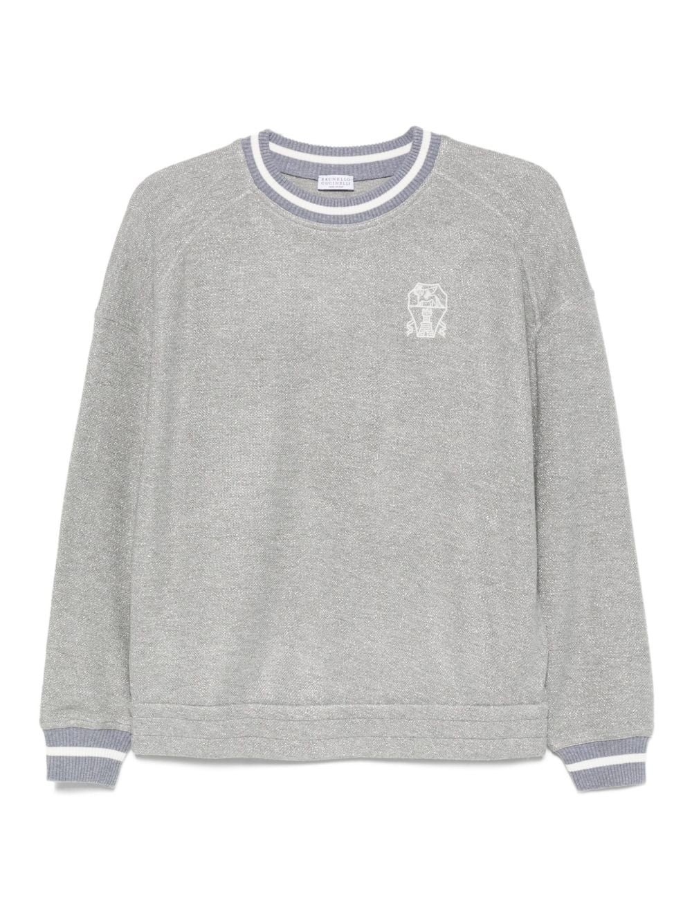 Brunello Cucinelli Grey Sweater Glam Steals