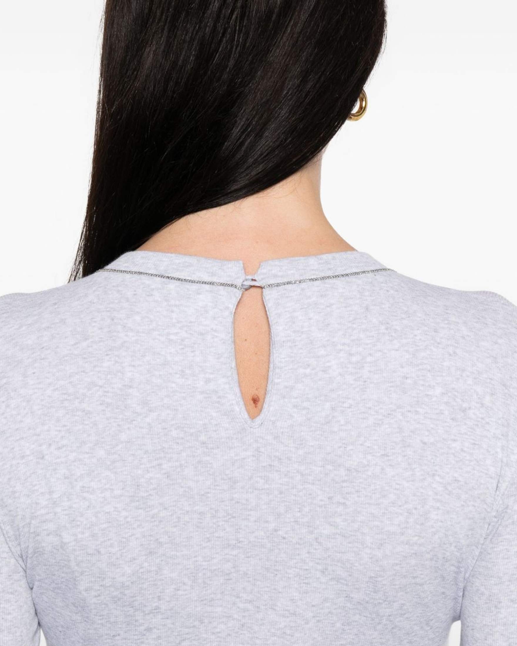 Brunello Cucinelli Grey Sweater Glam Steals