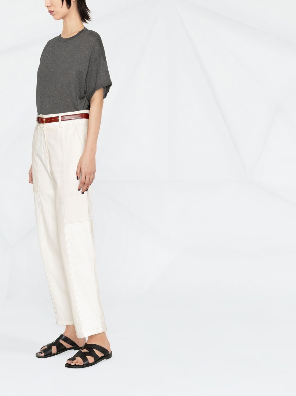 Brunello Cucinelli Grey T-shirt and Polo Glam Steals