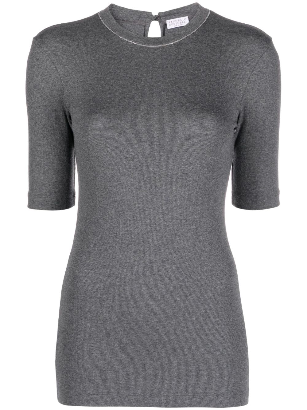 Brunello Cucinelli Grey T-shirt and Polo Glam Steals