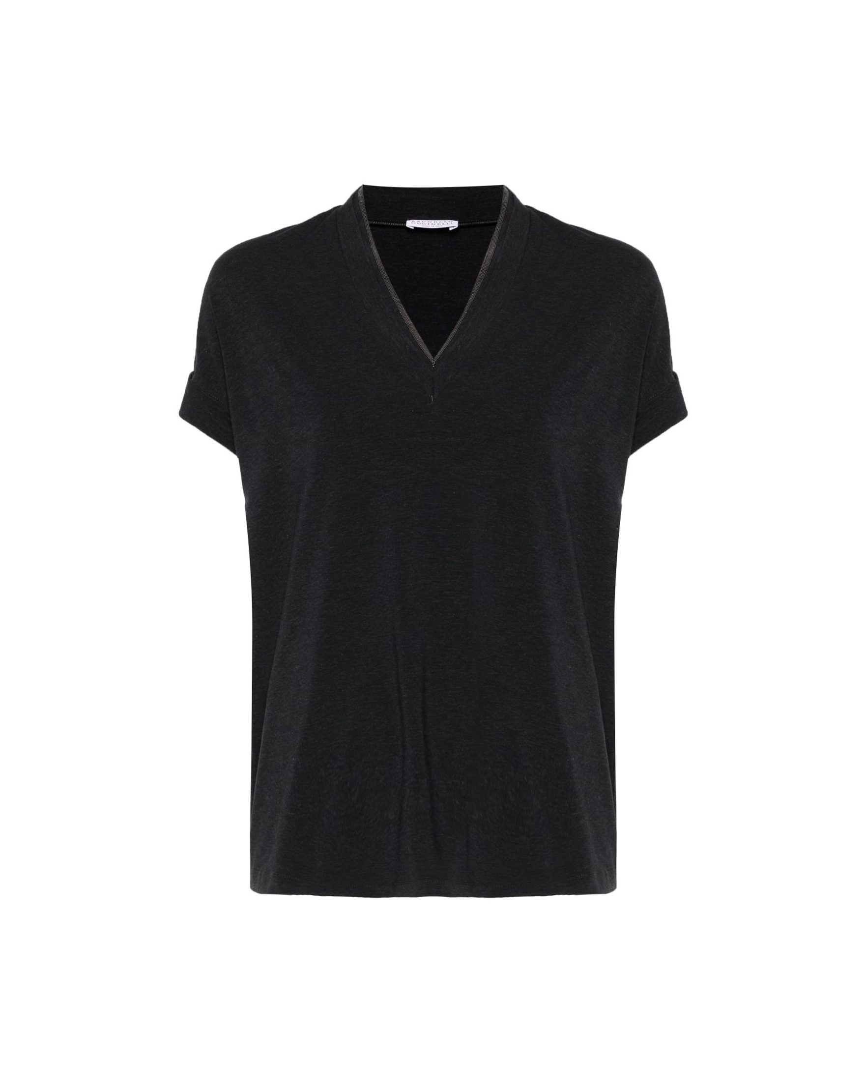 Brunello Cucinelli Grey T-Shirt And Polo Glam Steals