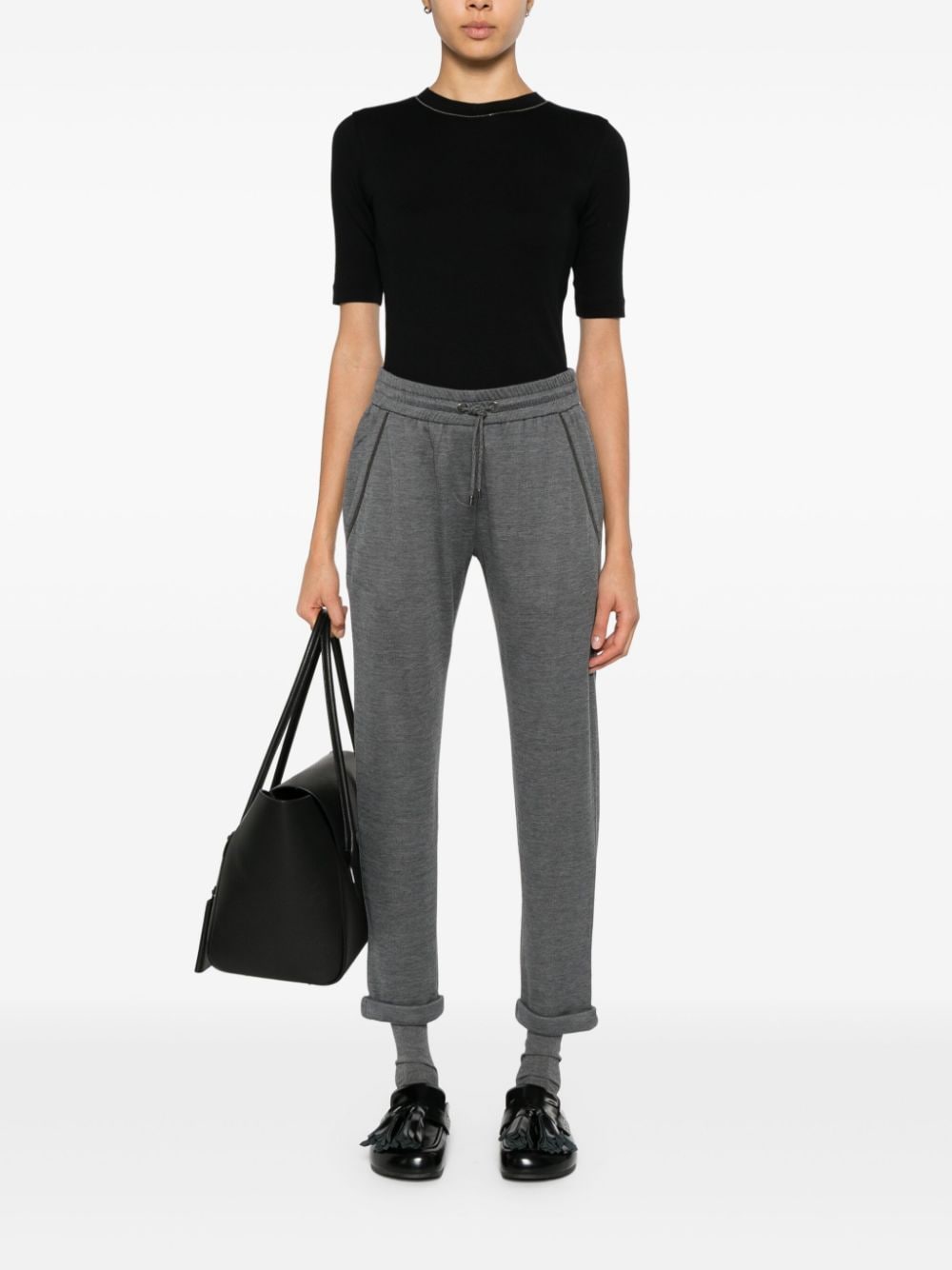 Brunello Cucinelli Grey Trouser Glam Steals
