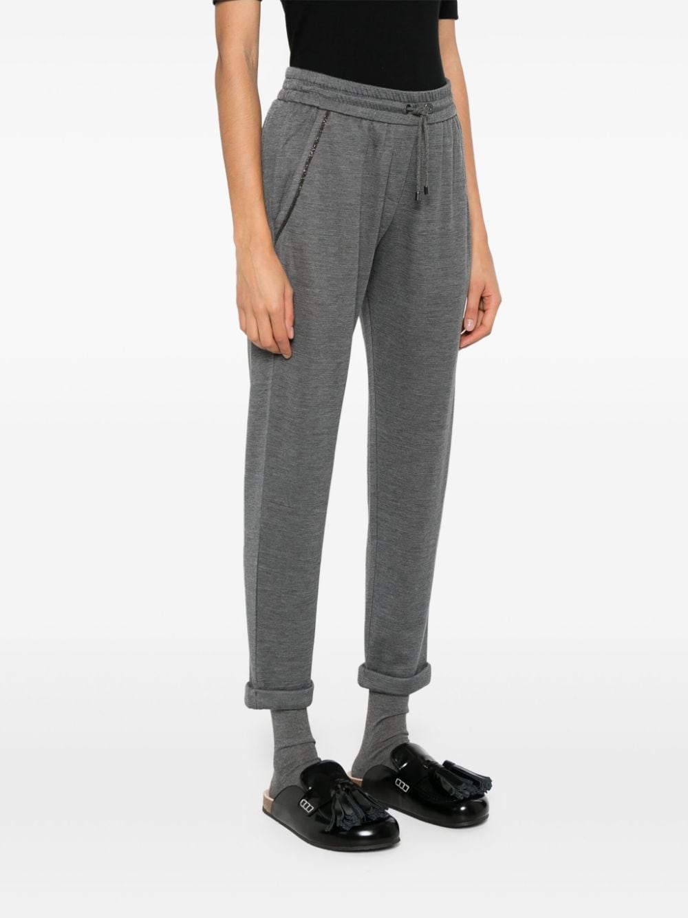 Brunello Cucinelli Grey Trouser Glam Steals