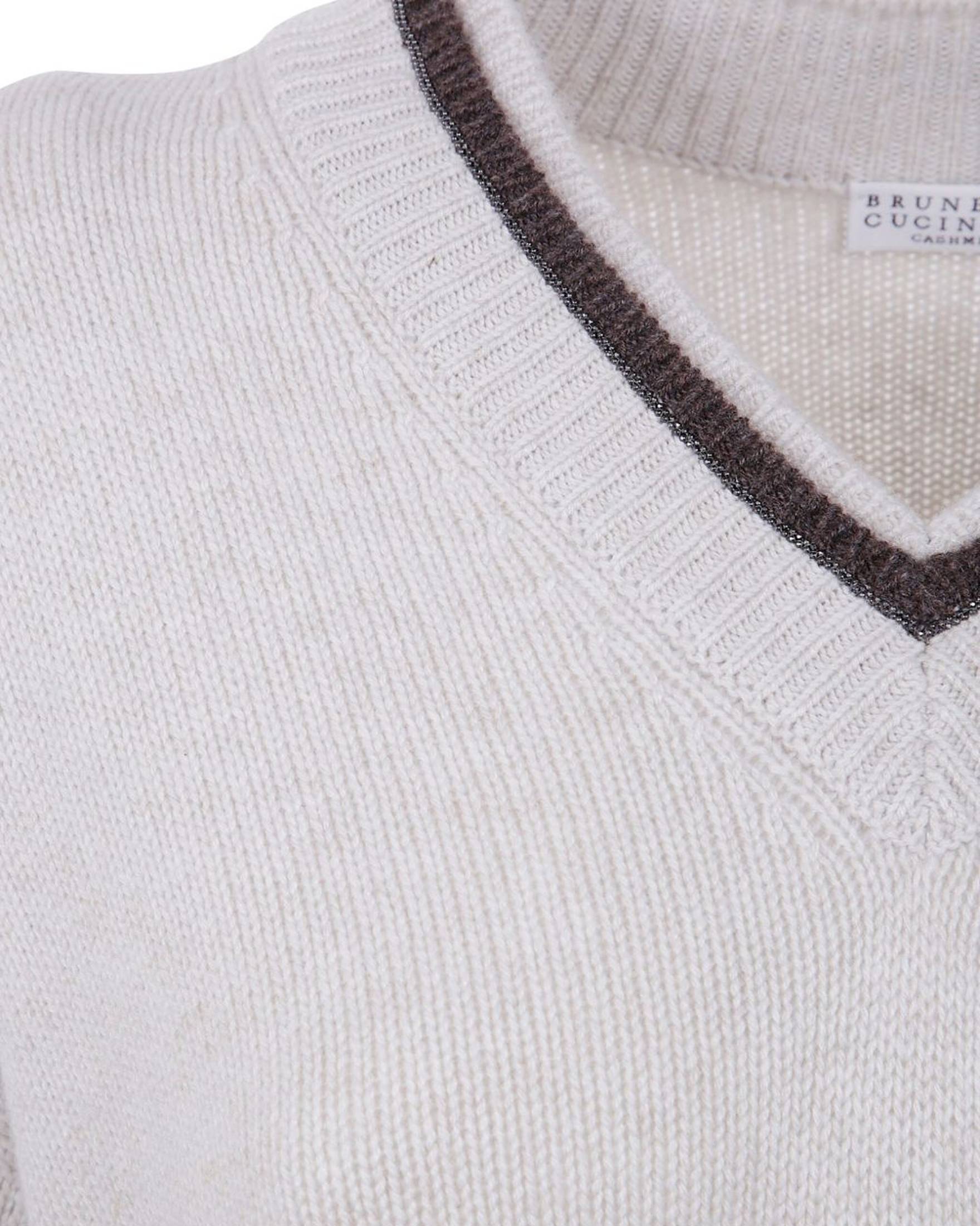 Brunello Cucinelli Ivory Sweater Glam Steals